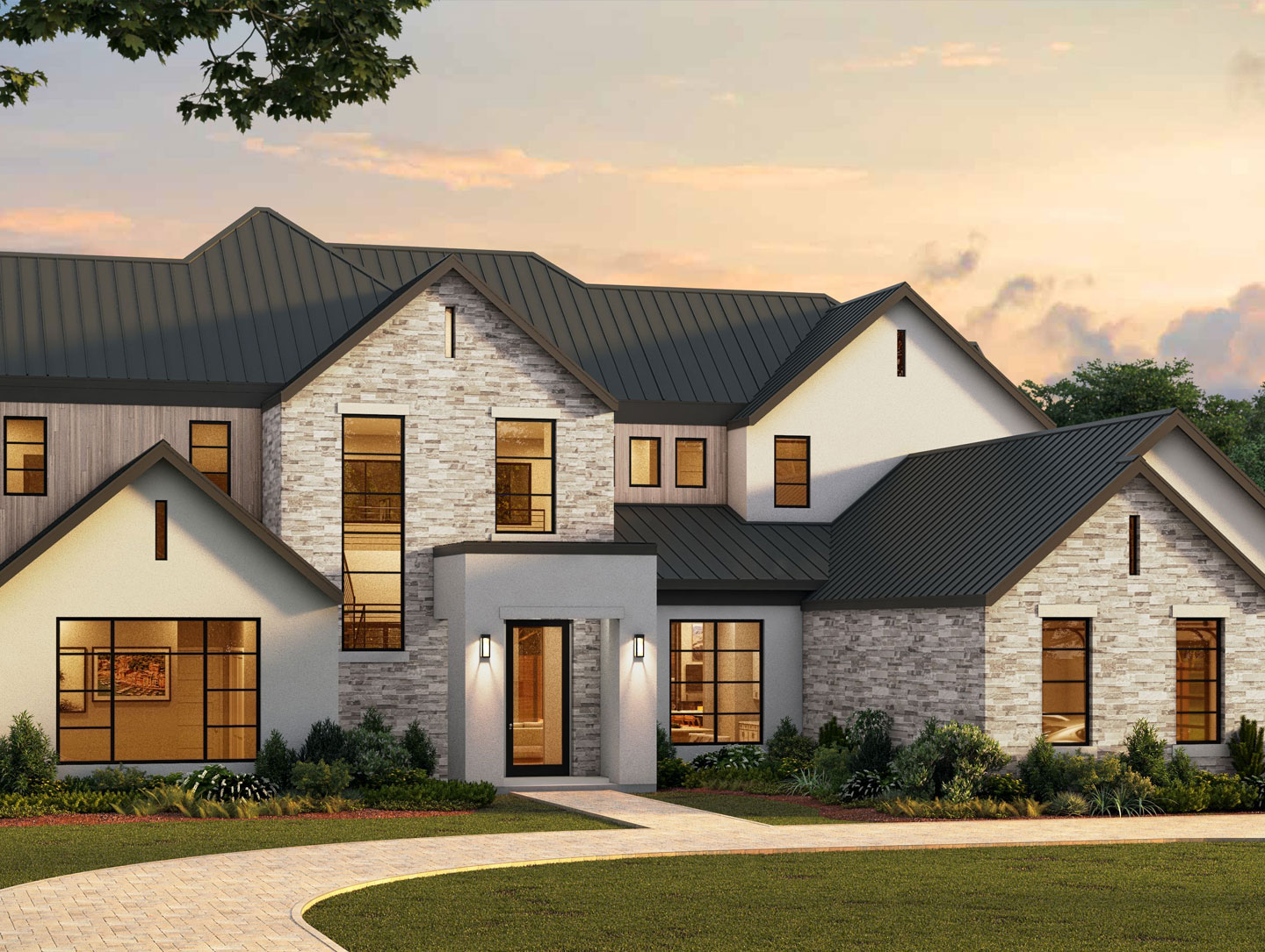 Custom home designed by Total Solutions Group, photo 5 of 5