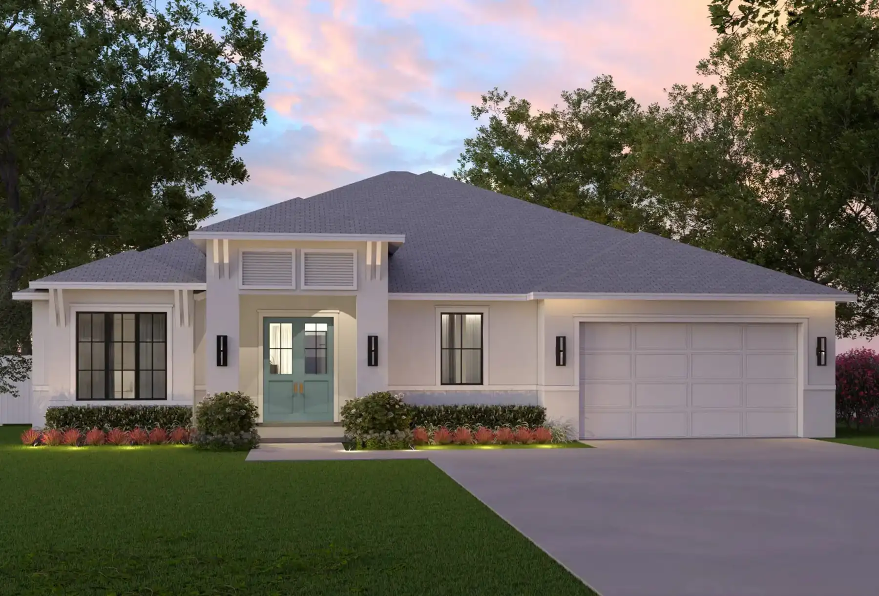 Production home designed by Total Solutions Group for a high-volume builder, photo 10 of 13